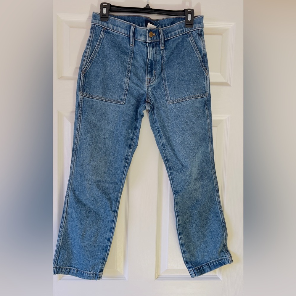 NWT Jcrew cropped cargo jean